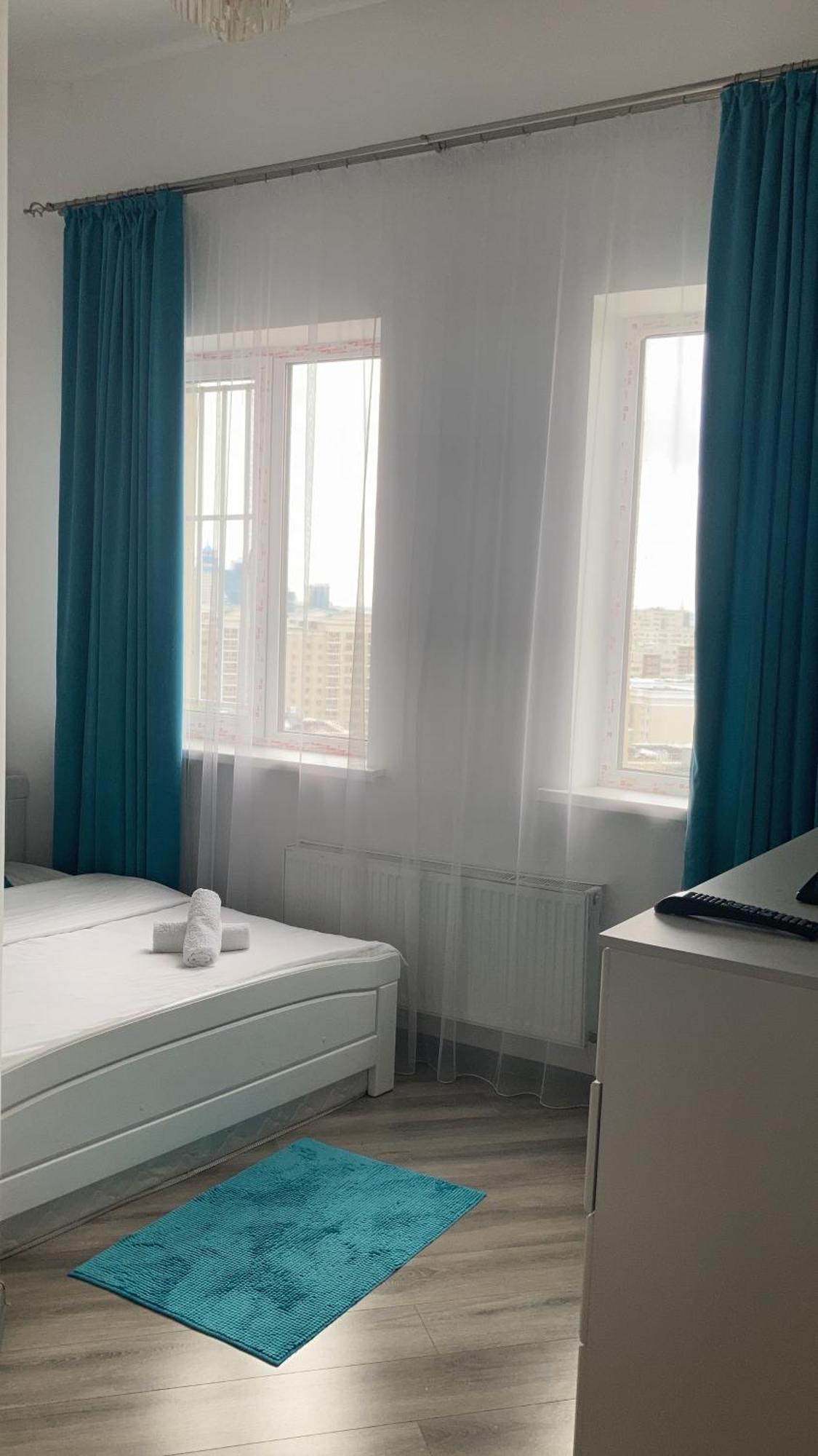 Уютная Квартира С Террасой В Сердце Столицы Apartment Taldykol Exterior foto